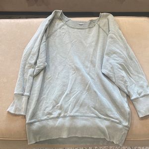 Hunter green off the shoulder sweater